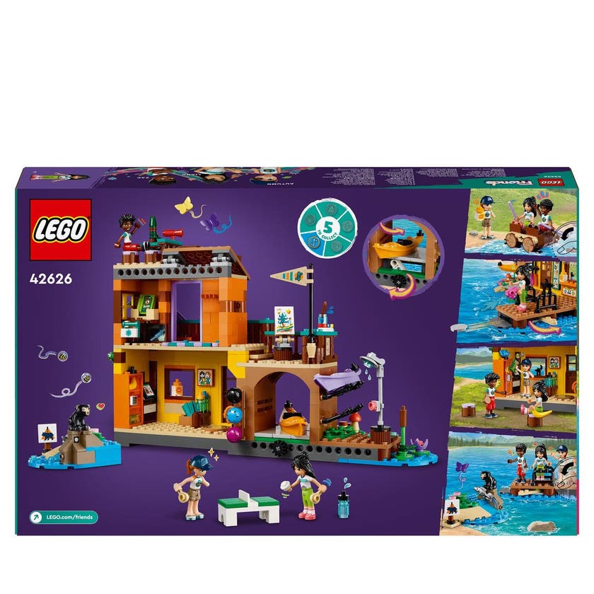 LEGO Friends 42626, Äventyrsläger – Vattensporter
