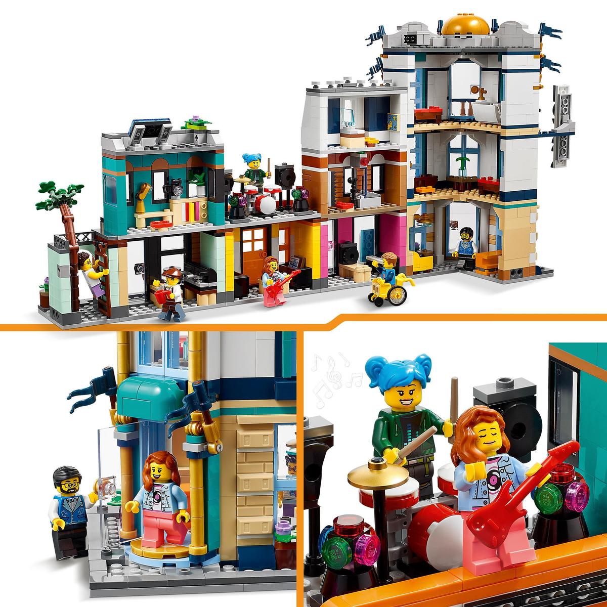 LEGO Creator 31141, Huvudgata