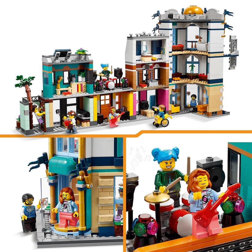 LEGO Creator 31141, Huvudgata