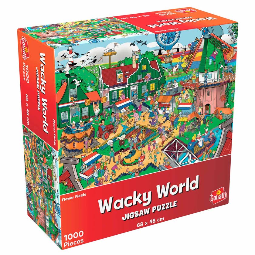 Wacky World Dutch Flower Fields 1000 Bitar