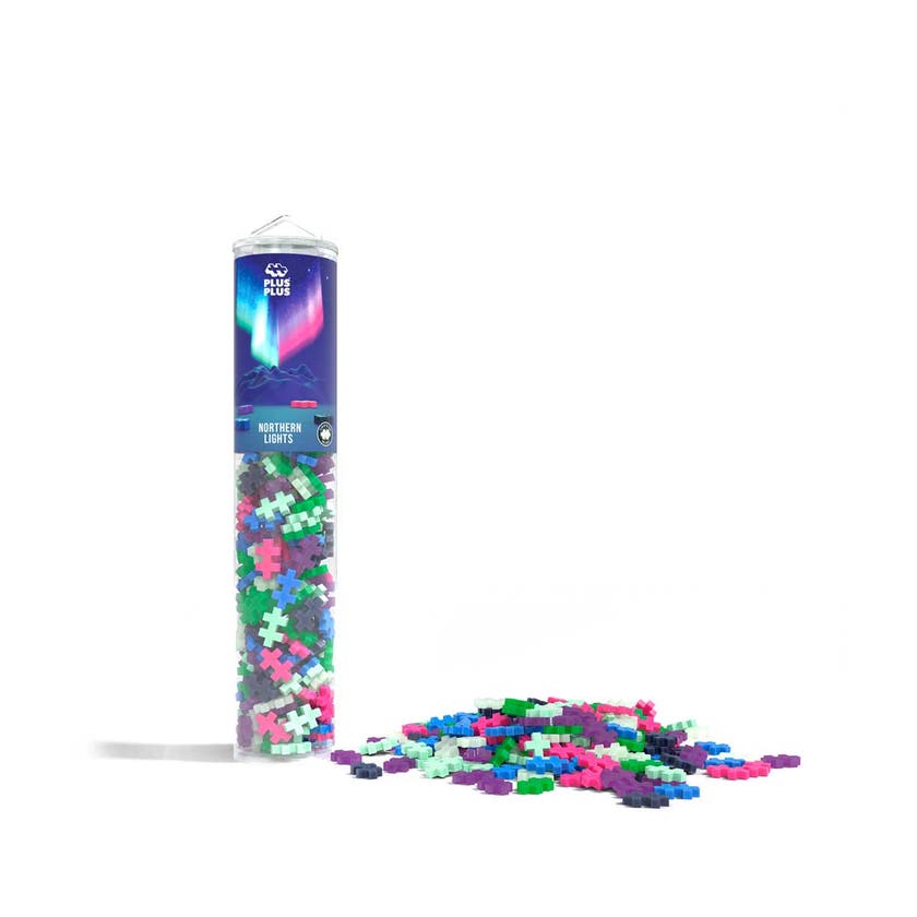 Plus-Plus Northern Lights mix / 240 pcs Tube