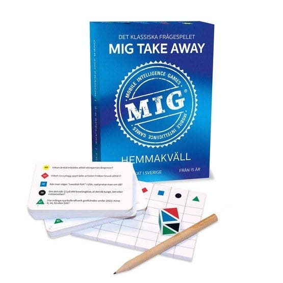 MIG Take Away Hemmakväll Frågespel
