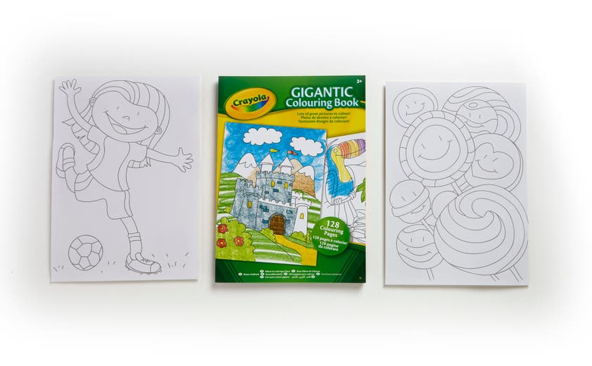 Crayola Stor Målarbok 128 Sidor