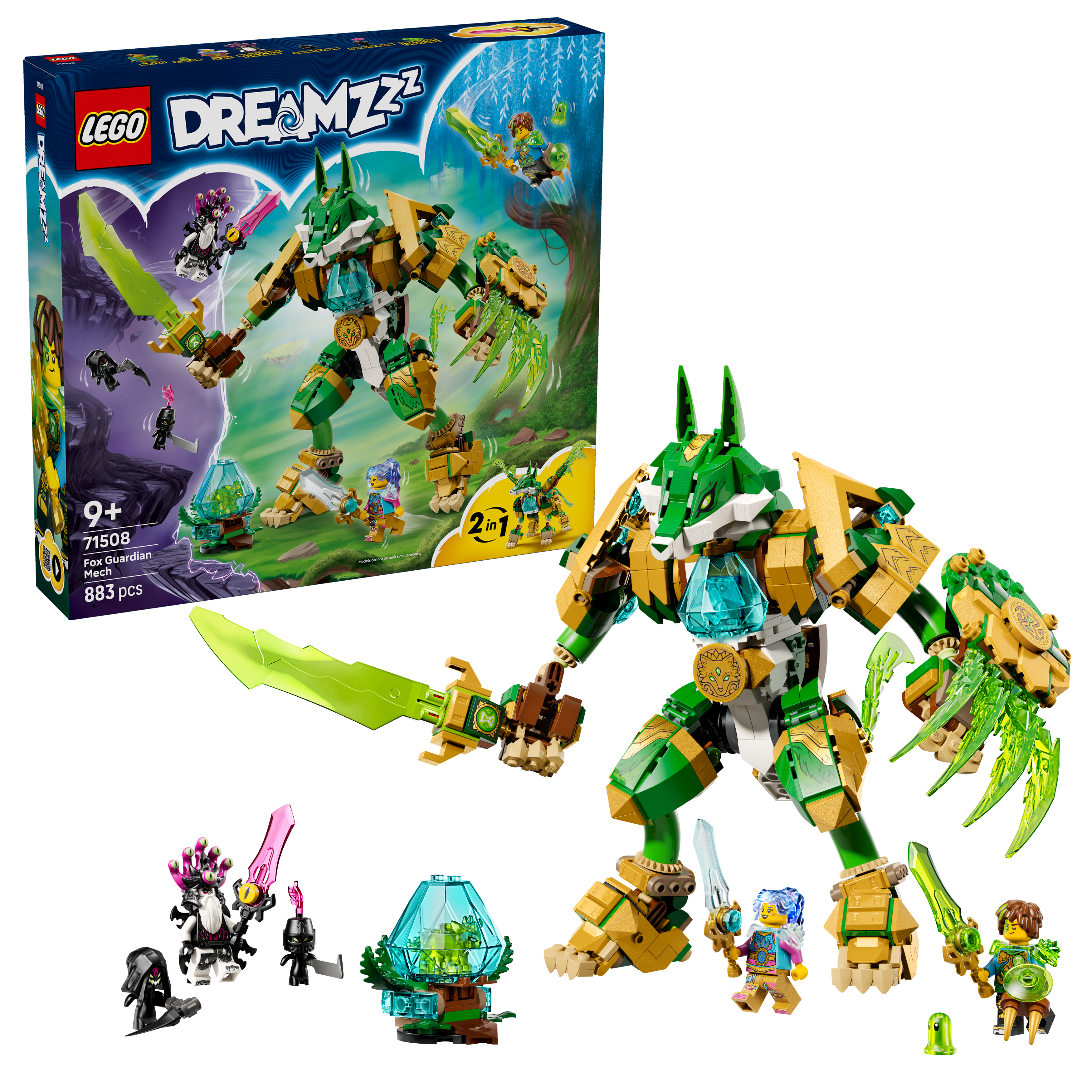 LEGO® DREAMZzz™ Robotväktarräv Leksak 71508