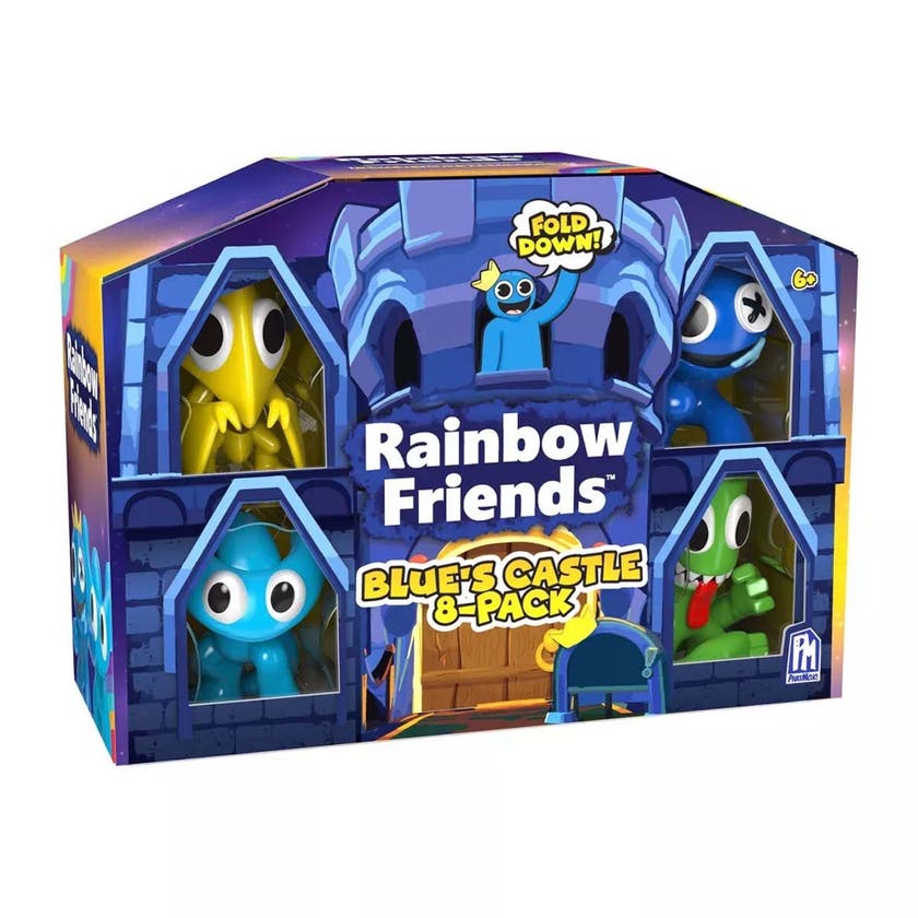 Rainbow Friends, Minifigure 8 Pack, S3, Castle