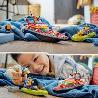 LEGO City 60373, Brandräddningsbåt