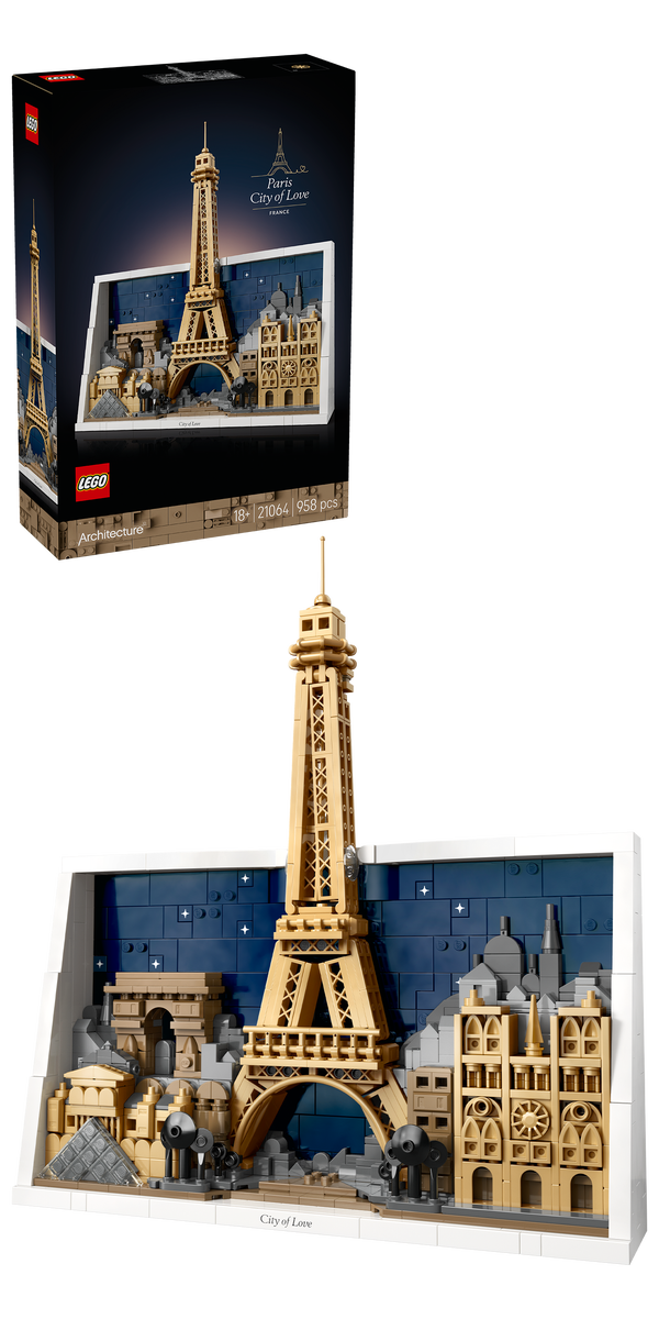 LEGO® Architecture Paris – kärlekens stad Byggset 21064
