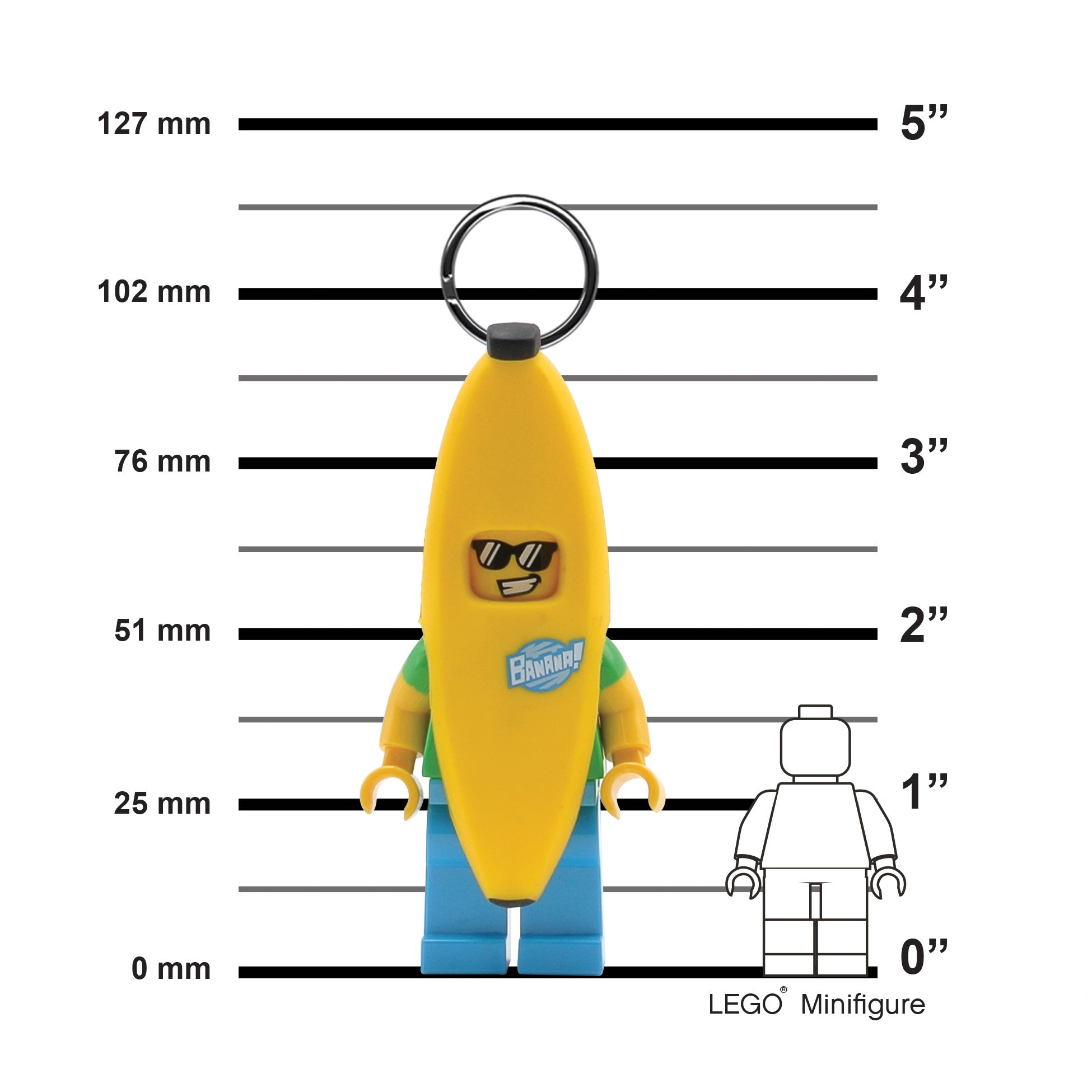 BANANA GUY Key Light: key chain with LED light