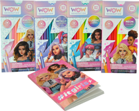 WOW Generation, Färgläggningsset med 48 Färgpennor och Skis