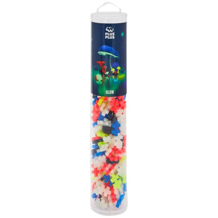 Plus-Plus, Glowmix Tube / 240 pcs.