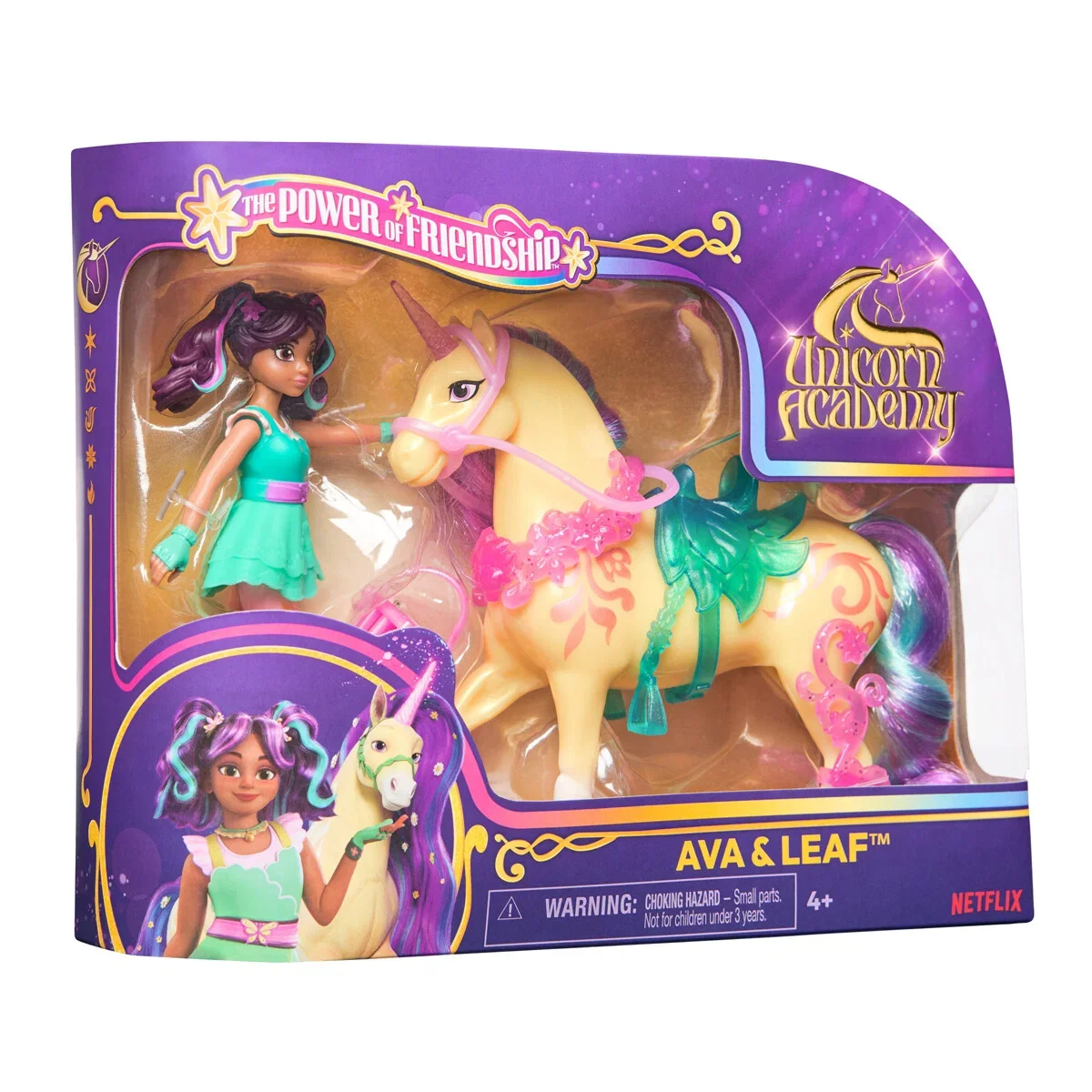 Unicorn Academy Doll & Unicorn V2 - Ava & Leaf
