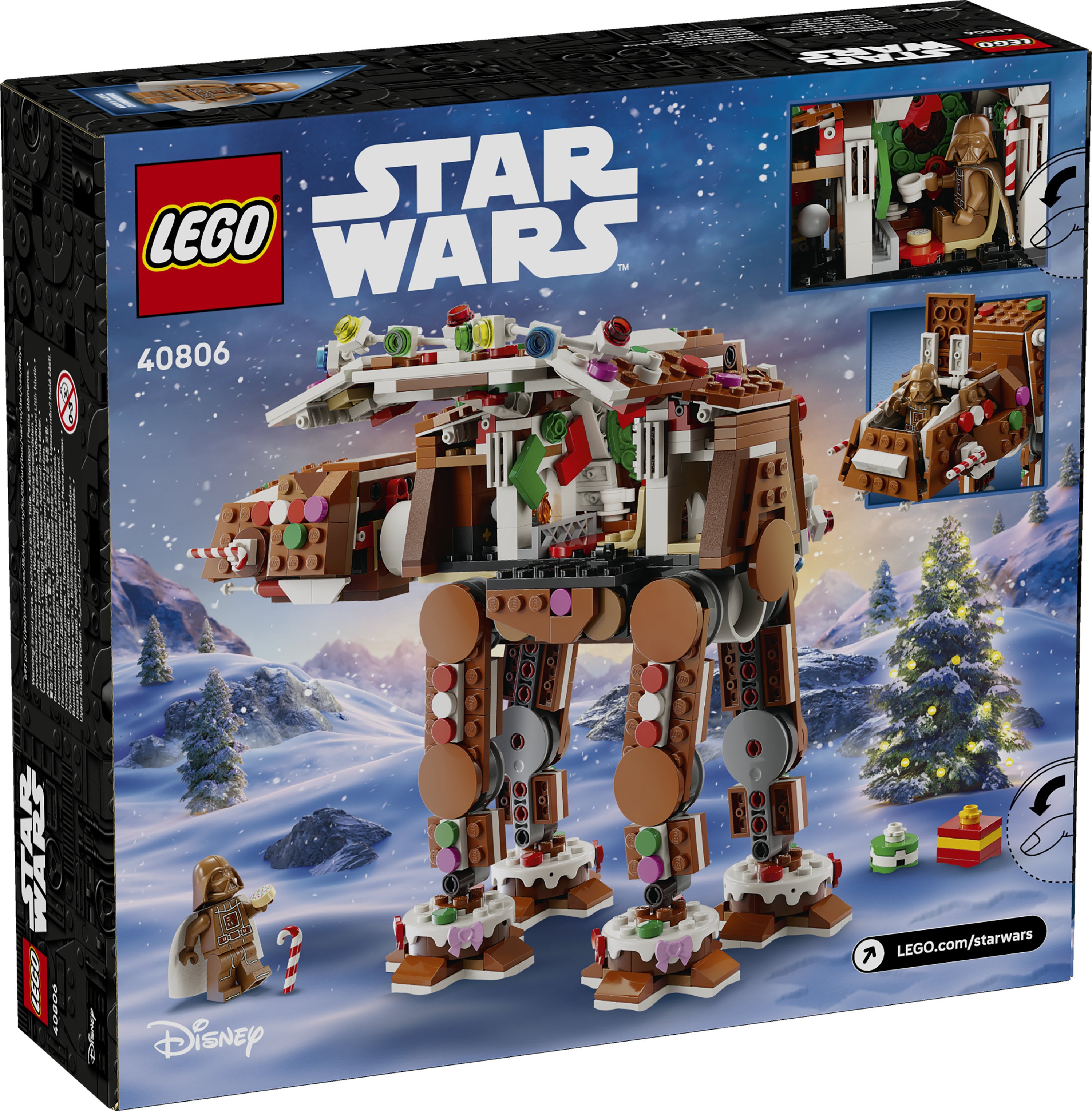 LEGO® Star Wars Pepparkaks AT-AT-gångare 40806