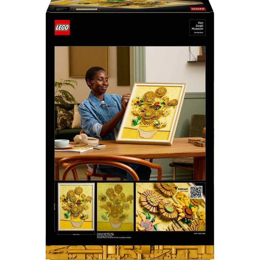 LEGO ART 31215, Vincent van Gogh – Solrosor