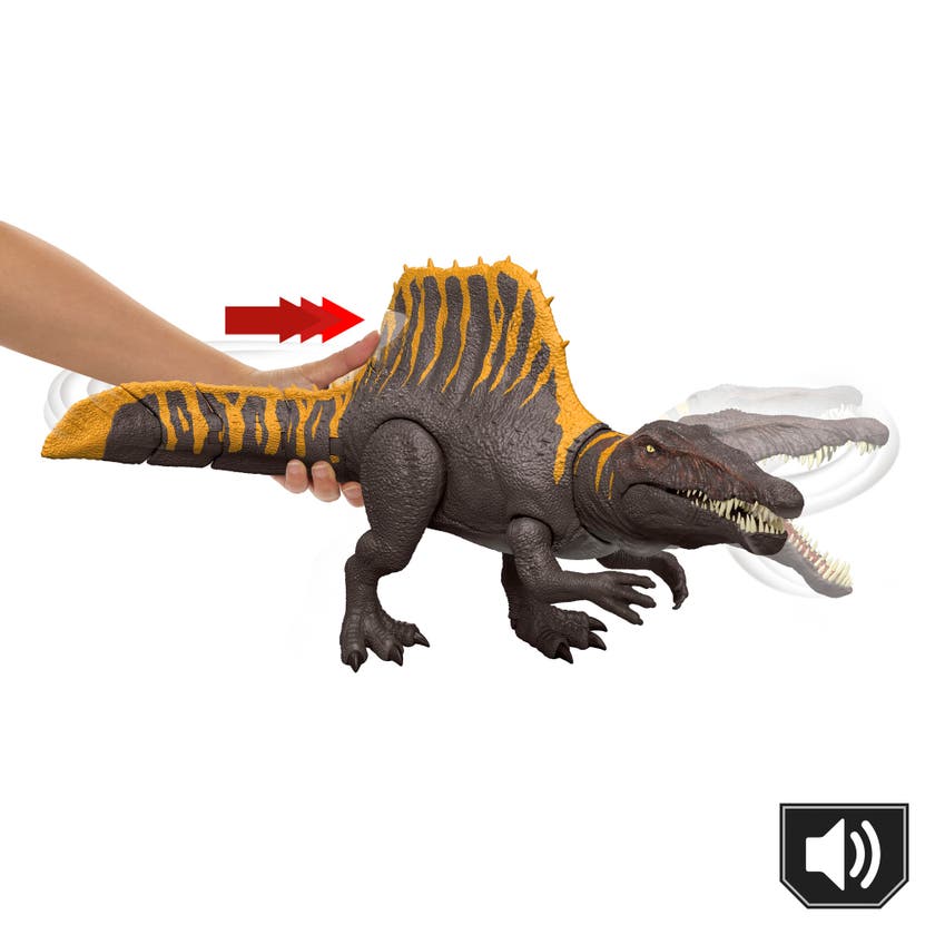 Jurassic World Rebirth Tail Thrasher Spinosaurus
