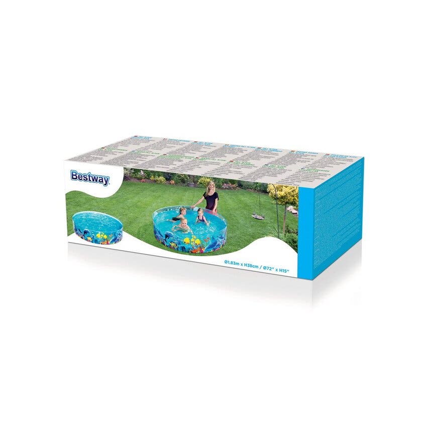 Bestway, Väggpool 183x38 cm 749L