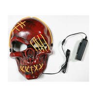 Halloween, Skeleton Mask Neon, Assortment Of 2 Different Ones