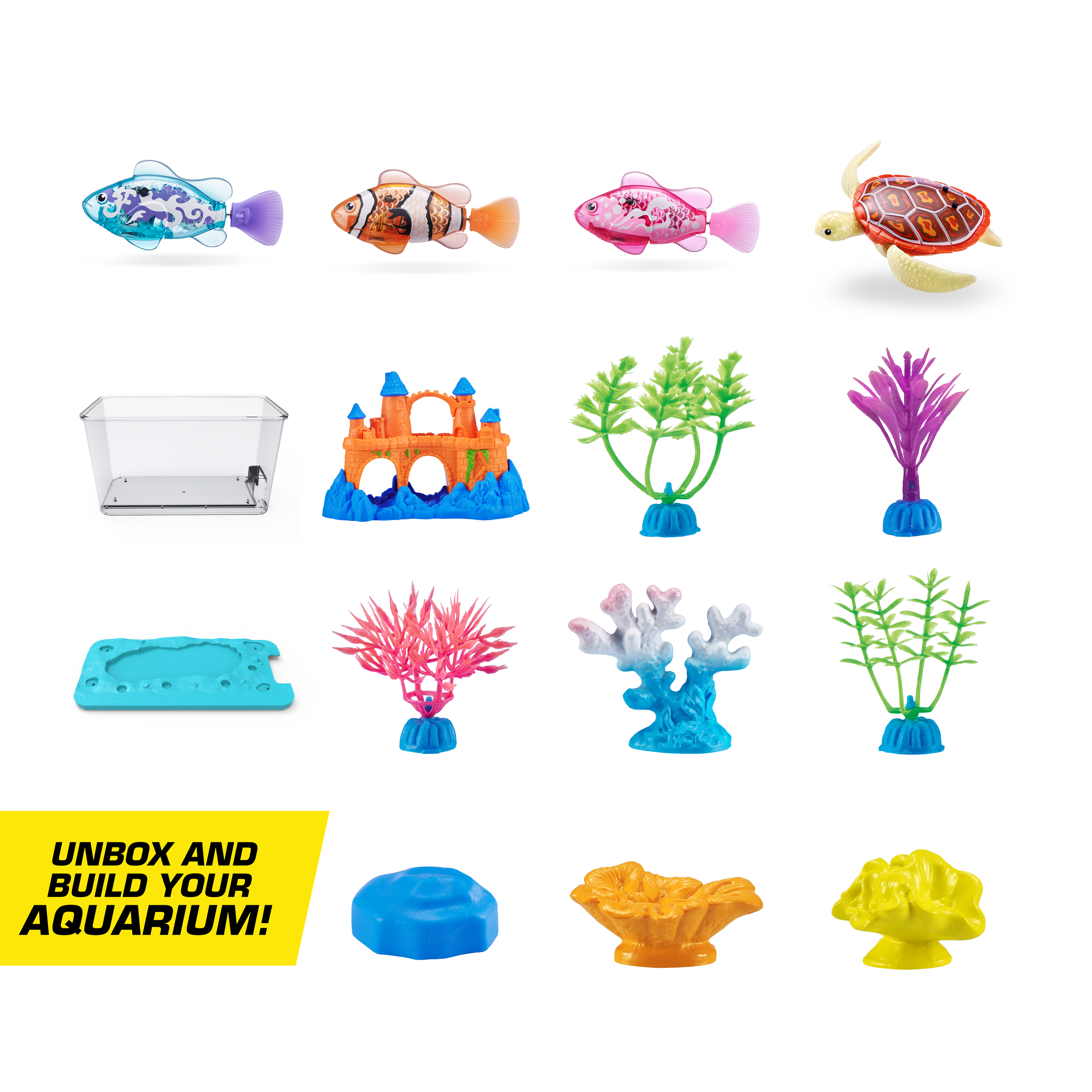 Robo Alive Light Up Aquarium Set