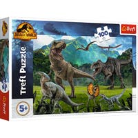 Trefl Dinosaurier Pussel 100 bitar