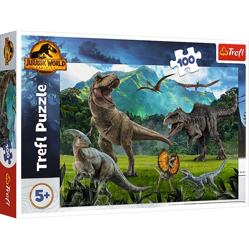 Trefl Dinosaurier Pussel 100 bitar