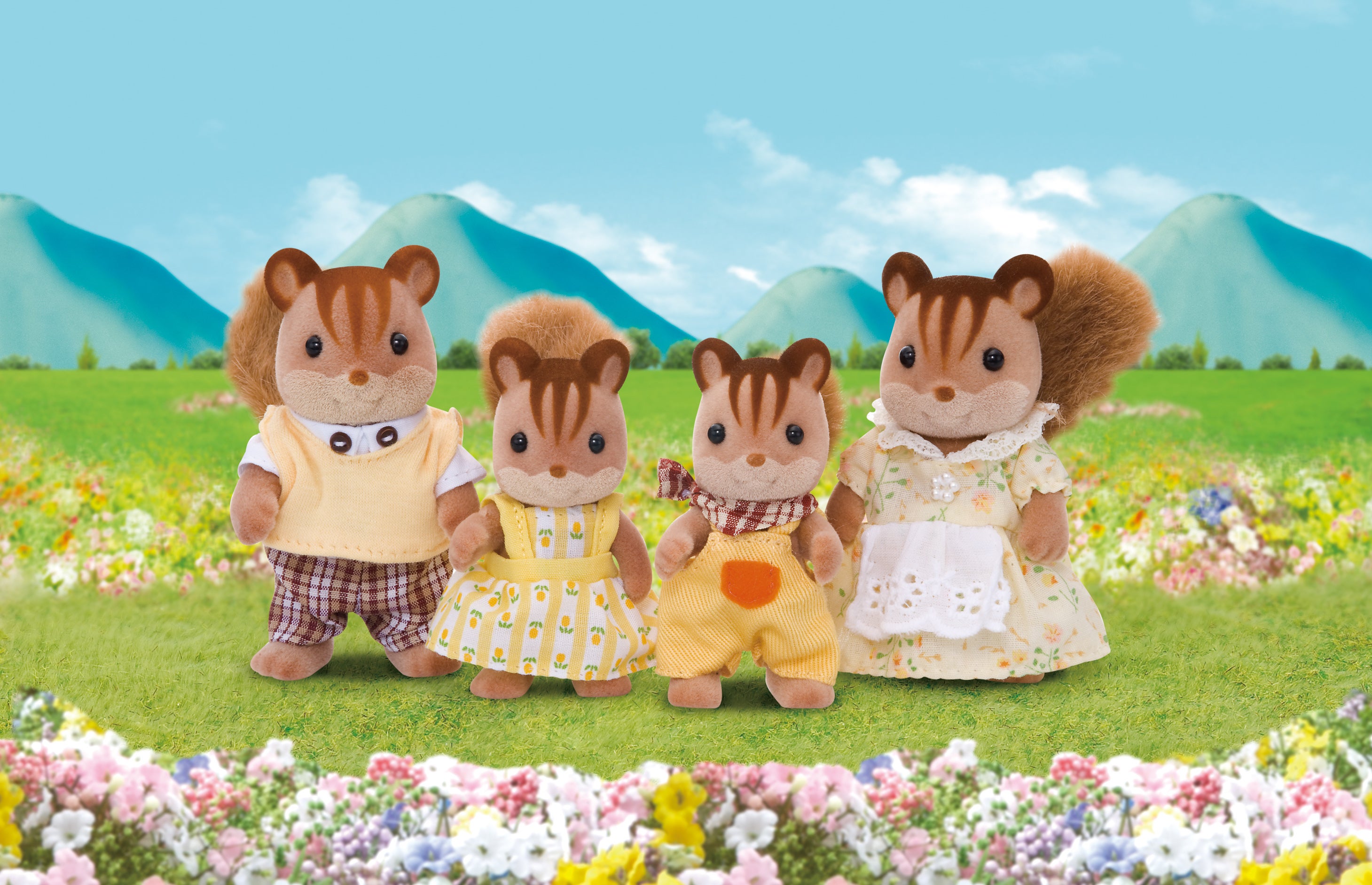 Sylvanian Families - Familjen Ekorre