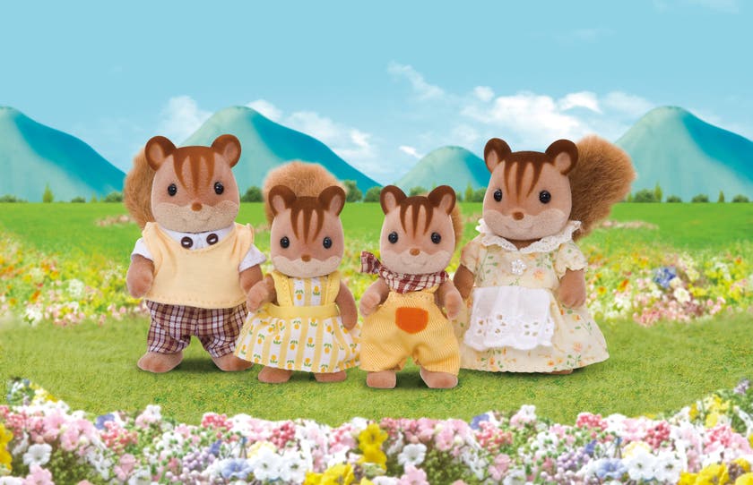 Sylvanian Families - Familjen Ekorre