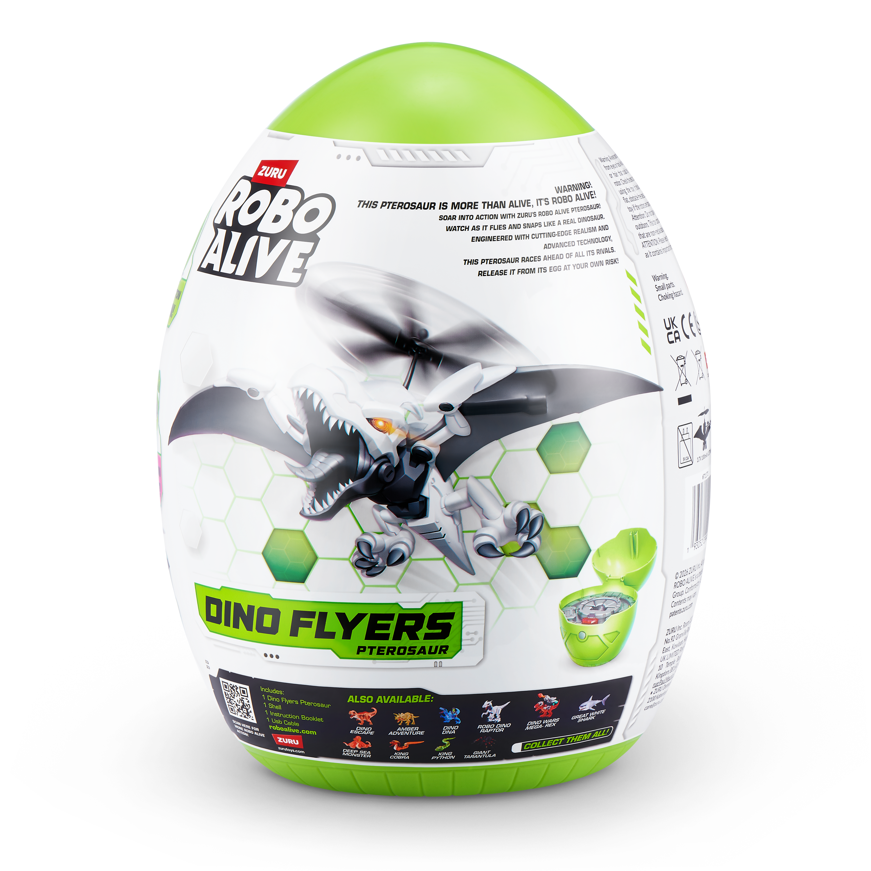 Robo Alive Dino Flyers – styrbar flygande dinosaurie