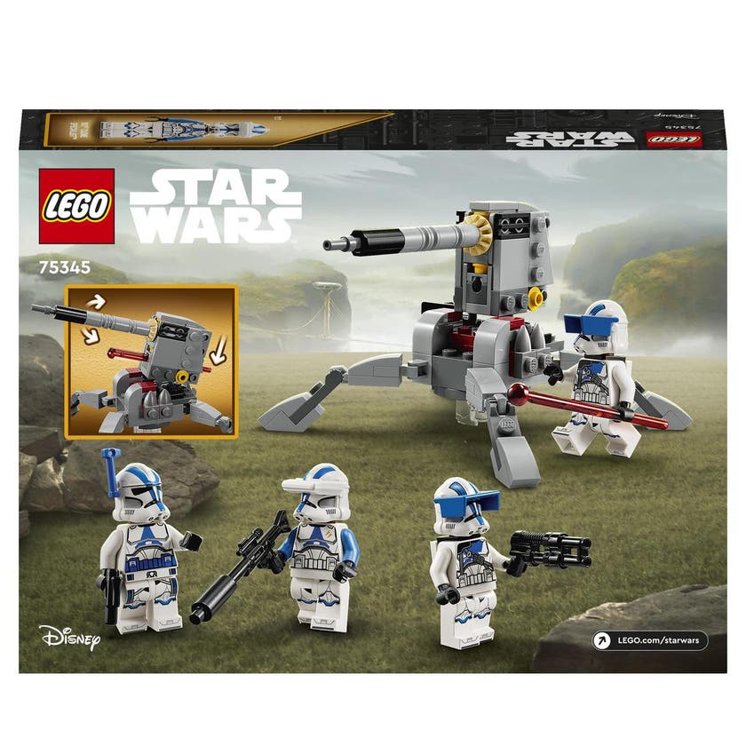 LEGO Star Wars 75345, 501st Clone Troopers™ Battle Pack