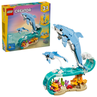LEGO® Creator 3-i-1 Havsdjur: vackra delfiner 31385