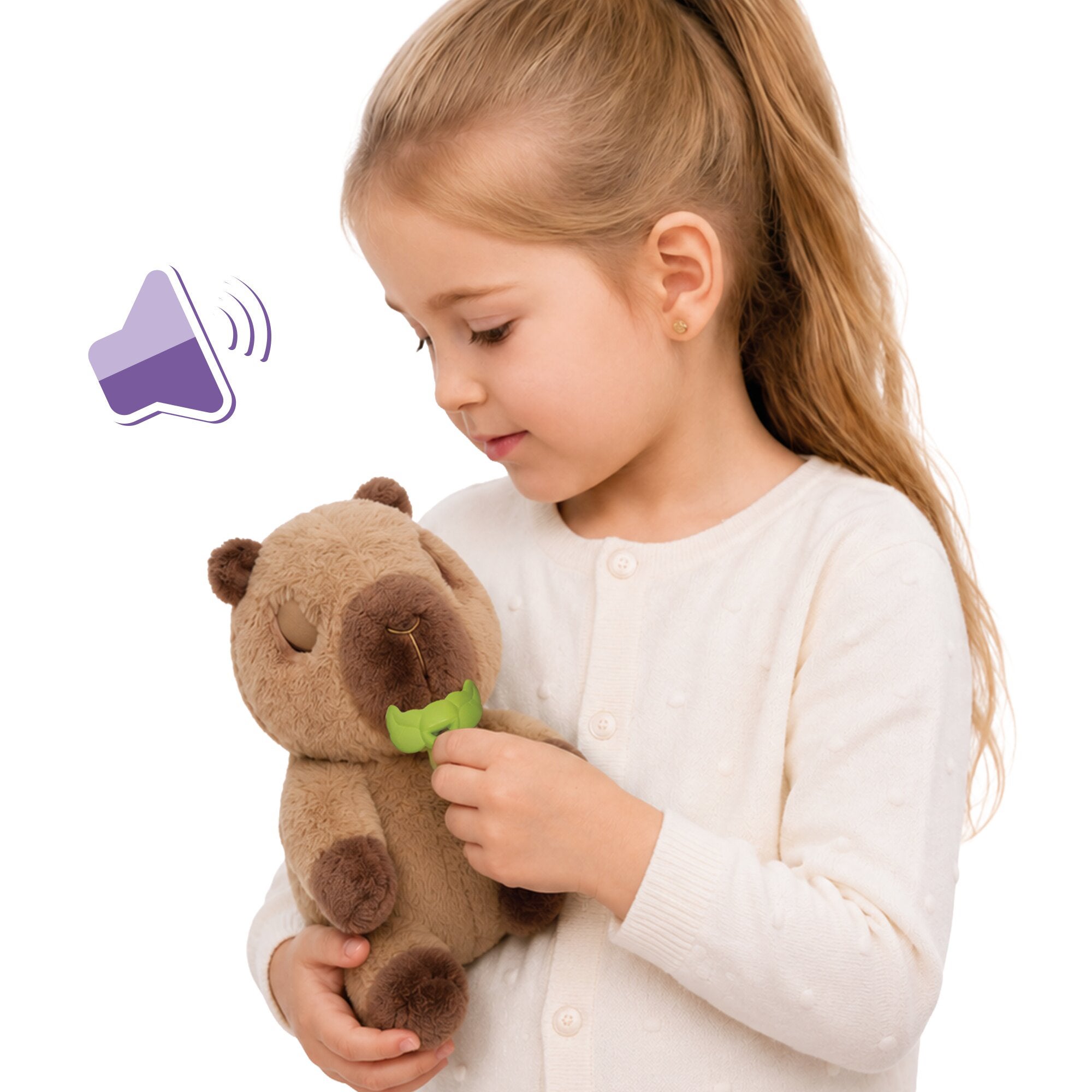 Baby Paws Capibara - Interaktiv gosedjur
