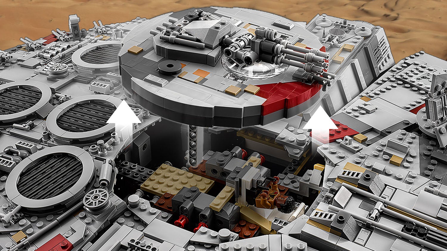 LEGO Star Wars 75192, The Millennium Falcon