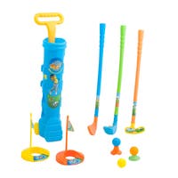 Golfset för barn från 3 år med rullvagn – Kids Sports