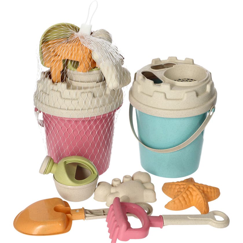 Wind&Water - Sandslott‑set med redskap