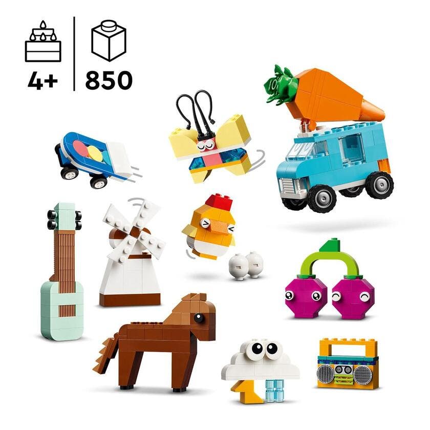 LEGO 11038, Kreativ klosslåda i klara färger