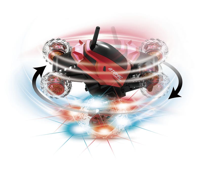 Fusion, Spinning Stunt Car Röd