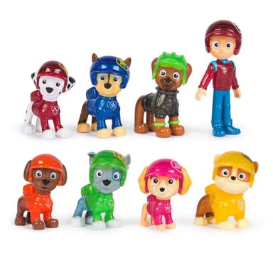WEBBFYND Paw Patrol, Rescue Wheels Giftpack 8 Pack