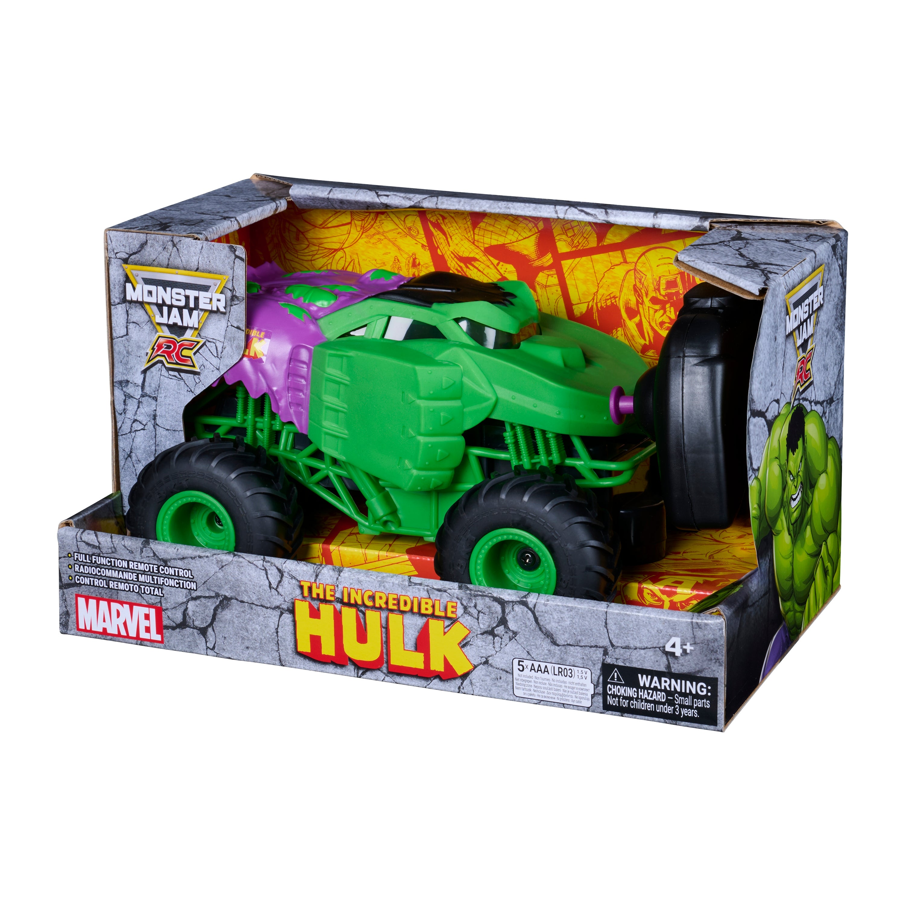 Monster Jam Marvel Hulk RC-monstertruck