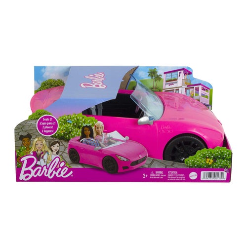 Barbie Rosa Cabriolet med rullande hjul