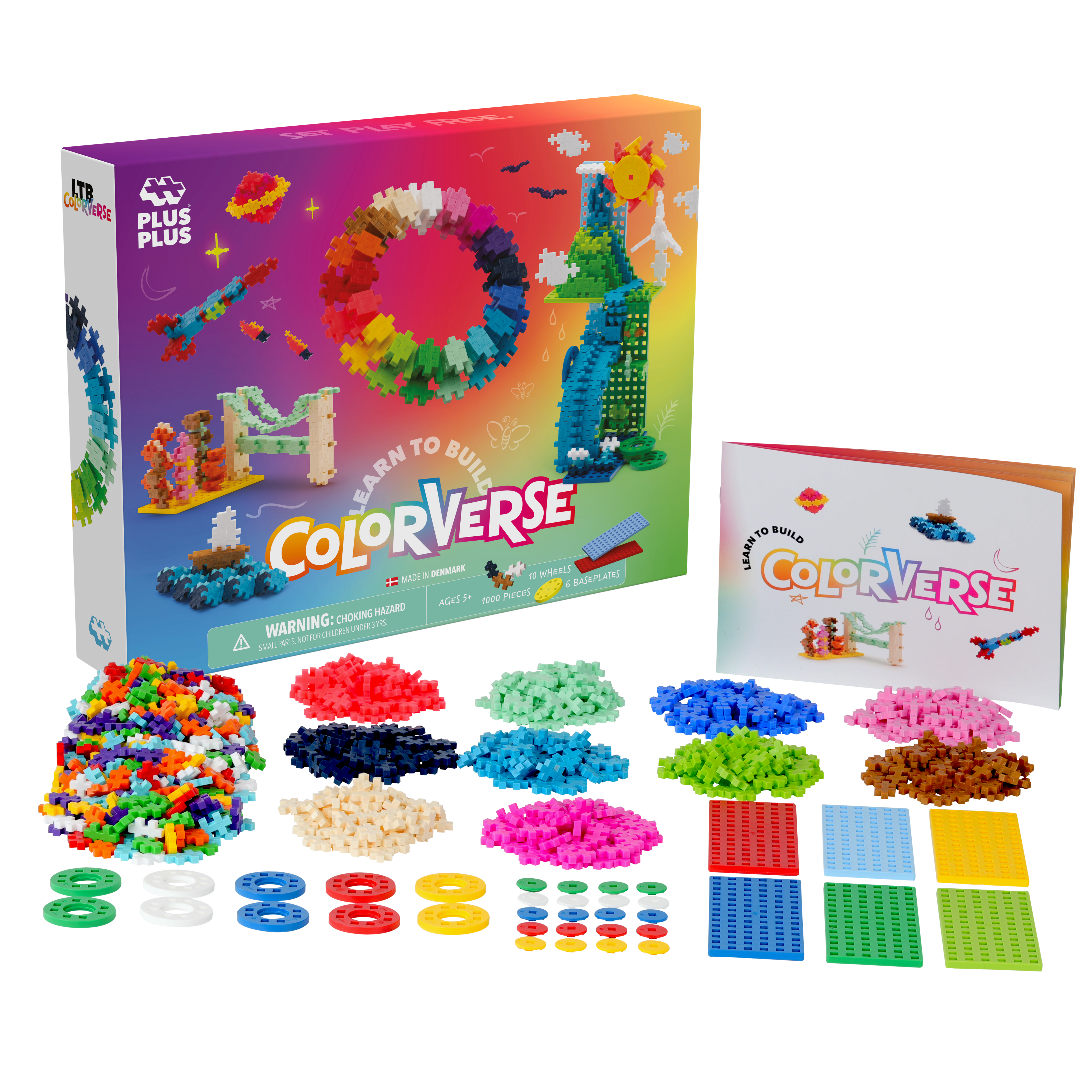 Plus-Plus Learn to build Colorverse Super set