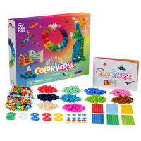 Plus-Plus Learn to build Colorverse Super set