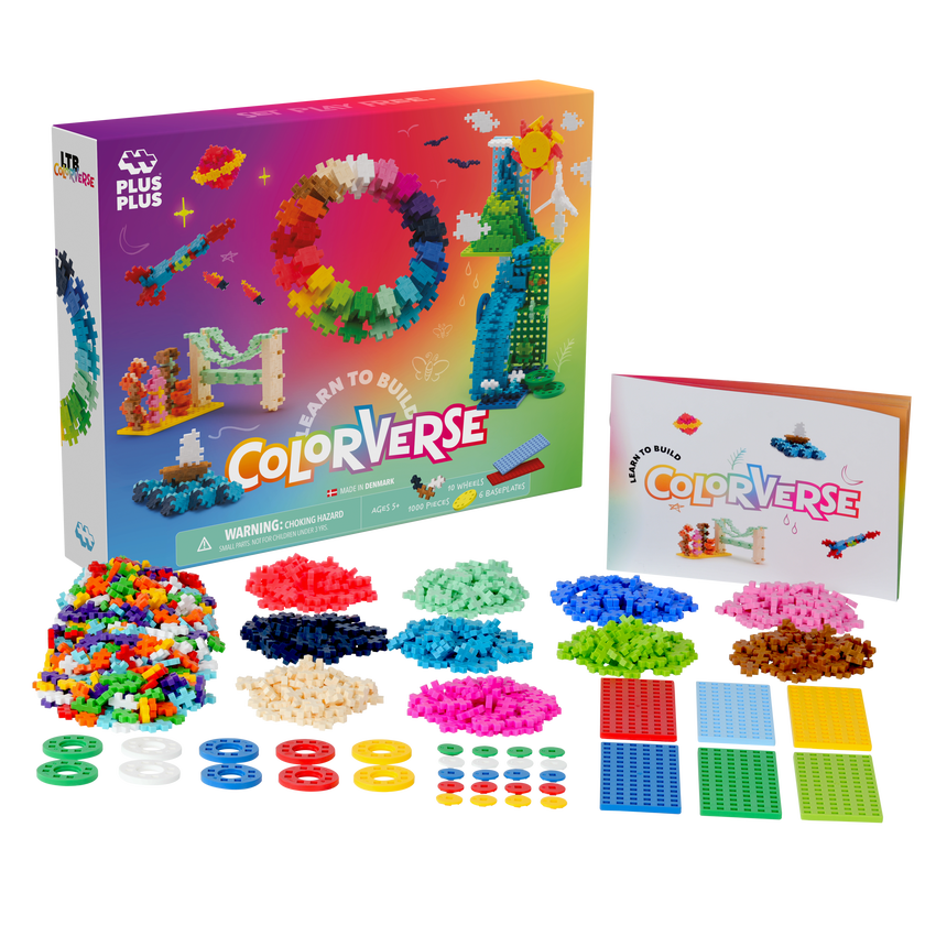 Plus-Plus Learn to build Colorverse Super set