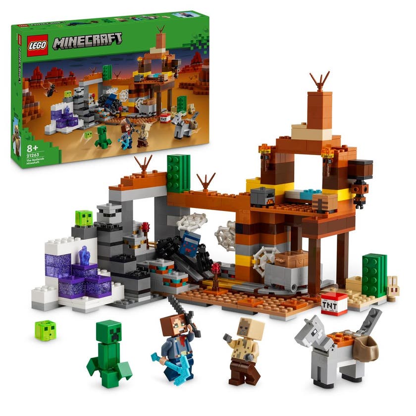 LEGO Minecraft 21263, Gruvschaktet i stenöknen