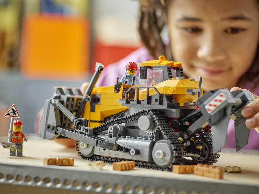 LEGO City 60466, Gul bulldozer