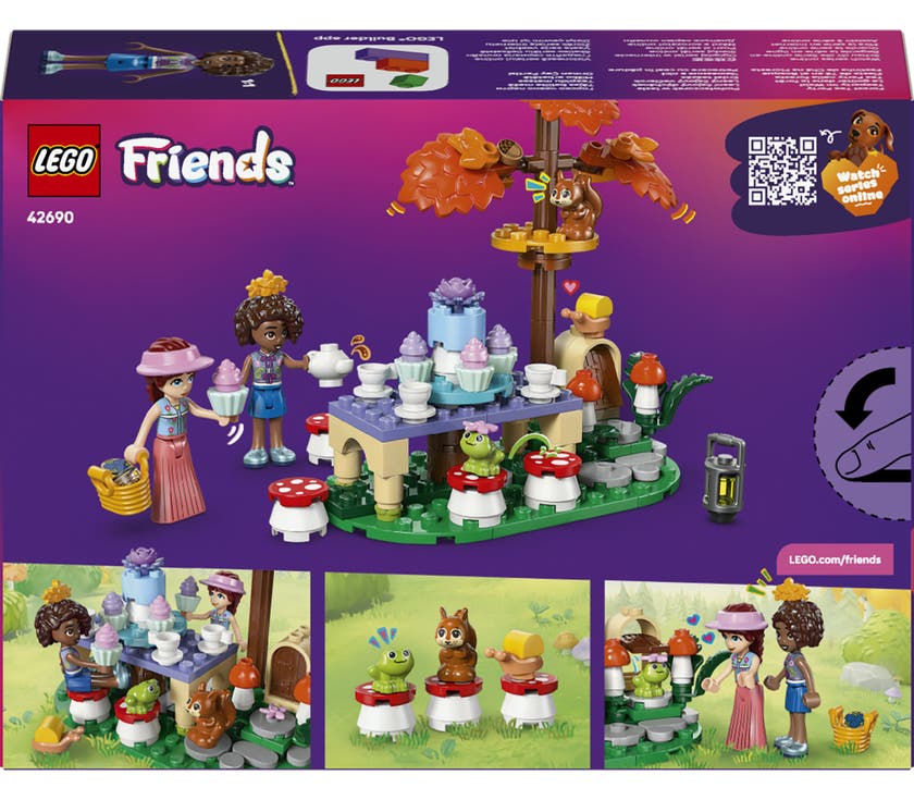LEGO® Friends Tebjudning i skogen Bygg- och lekset 42690