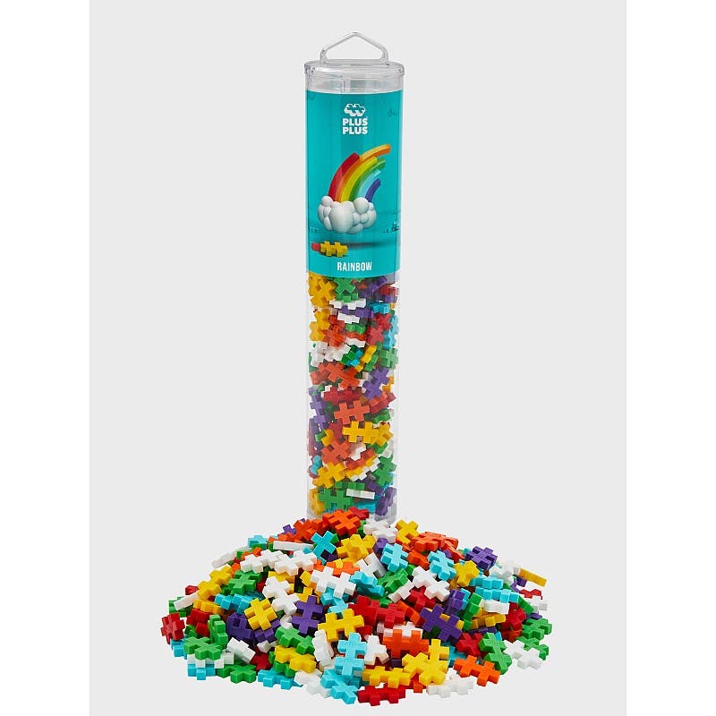 Plus-Plus, Rainbow Color mix / 240 pcs Tube