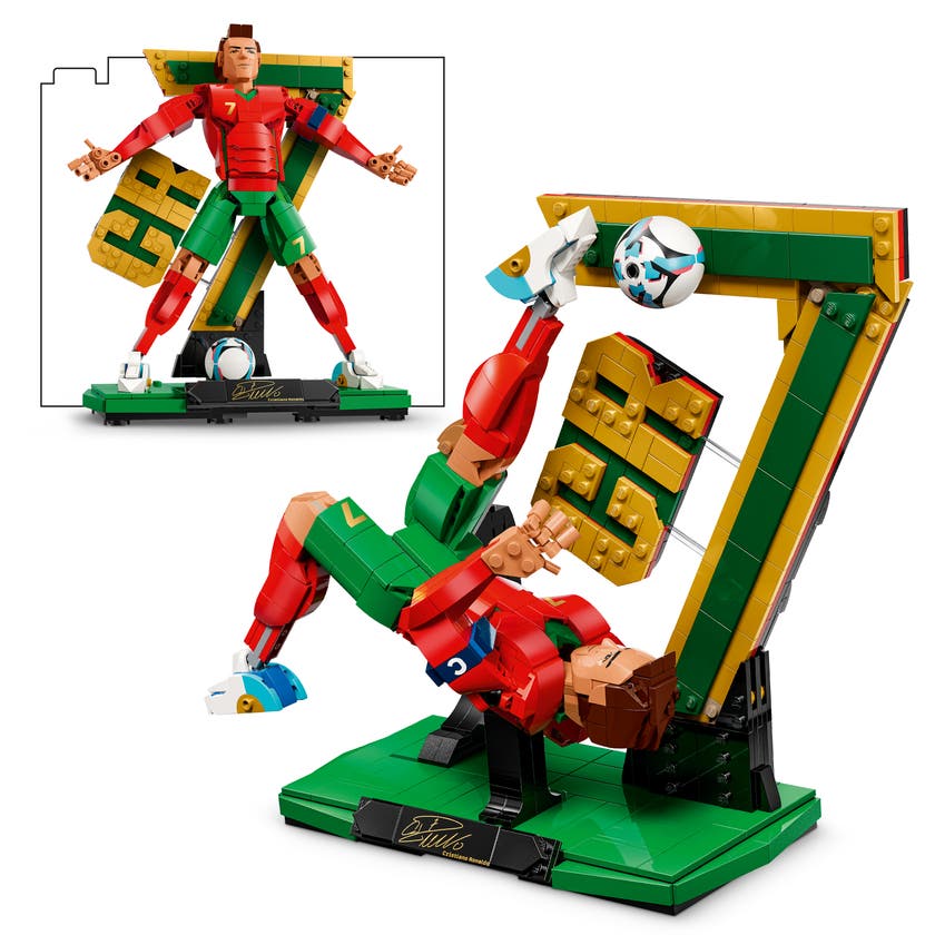 LEGO® Editions Cristiano Ronaldo – fotbollslegend Set 43016