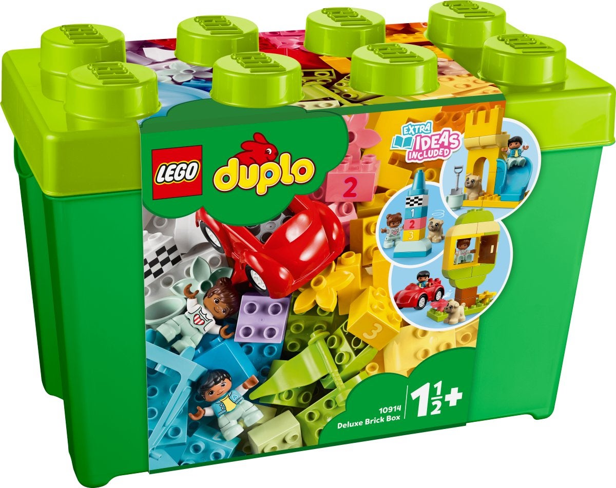LEGO DUPLO Classic 10914, Klosslåda deluxe
