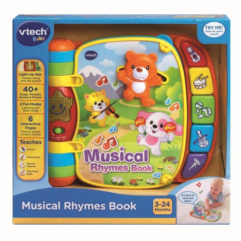 Vtech, Baby bok med musikramsor SE