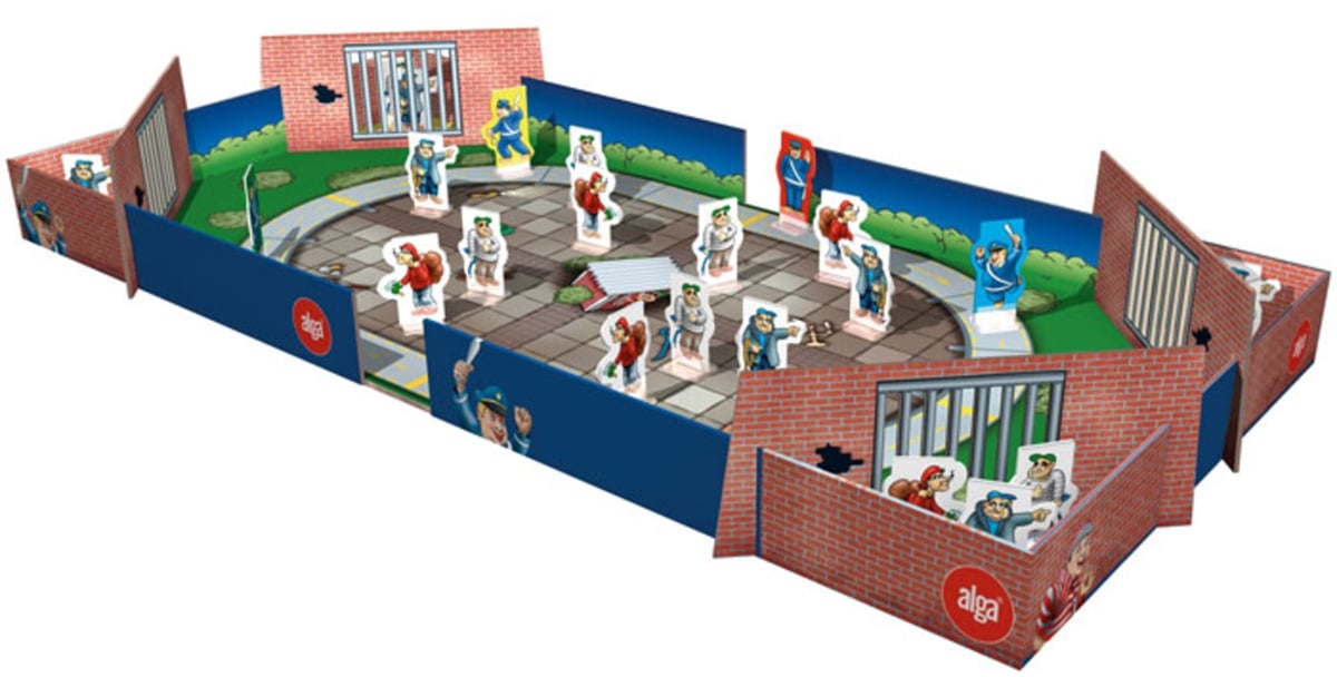 Alga, Lilla Tjuv och Polis