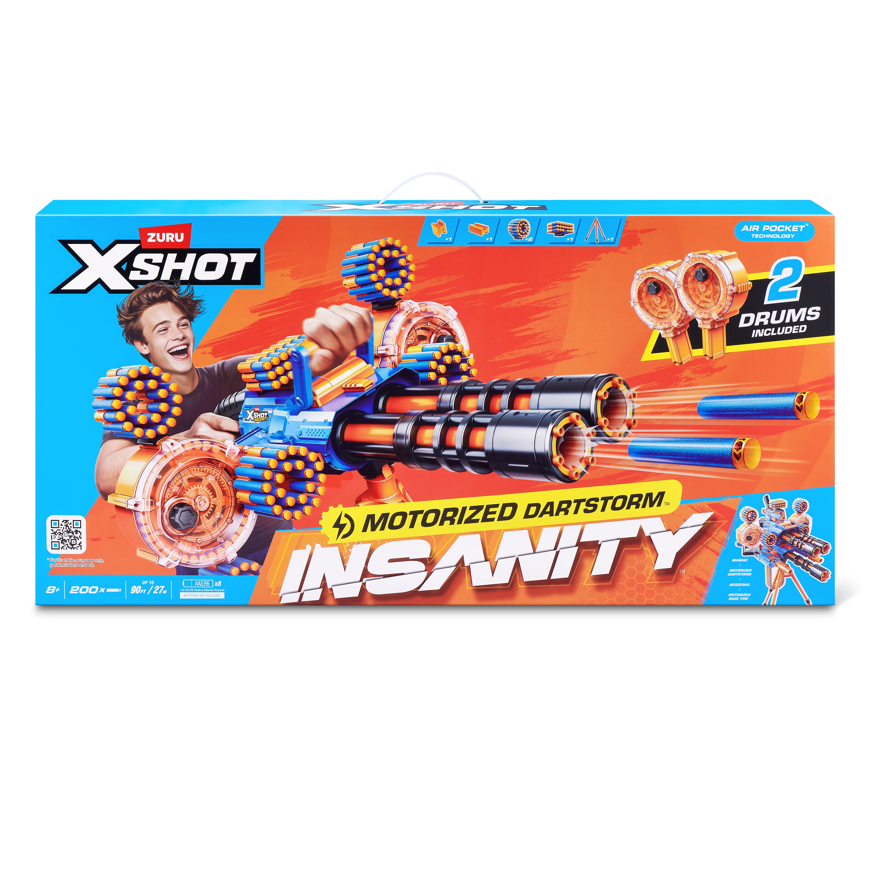 XSHOT Insanity Motoriserad Blaster