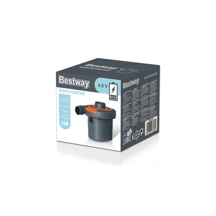 Bestway, Sidewinder Uppladdningsbar 4.8V Air Pump
